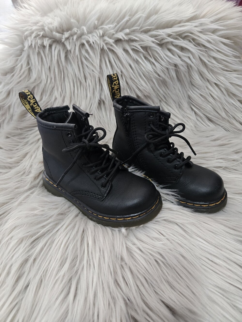 Dr. Martens Toddler 1460 Softy T Leather Boots